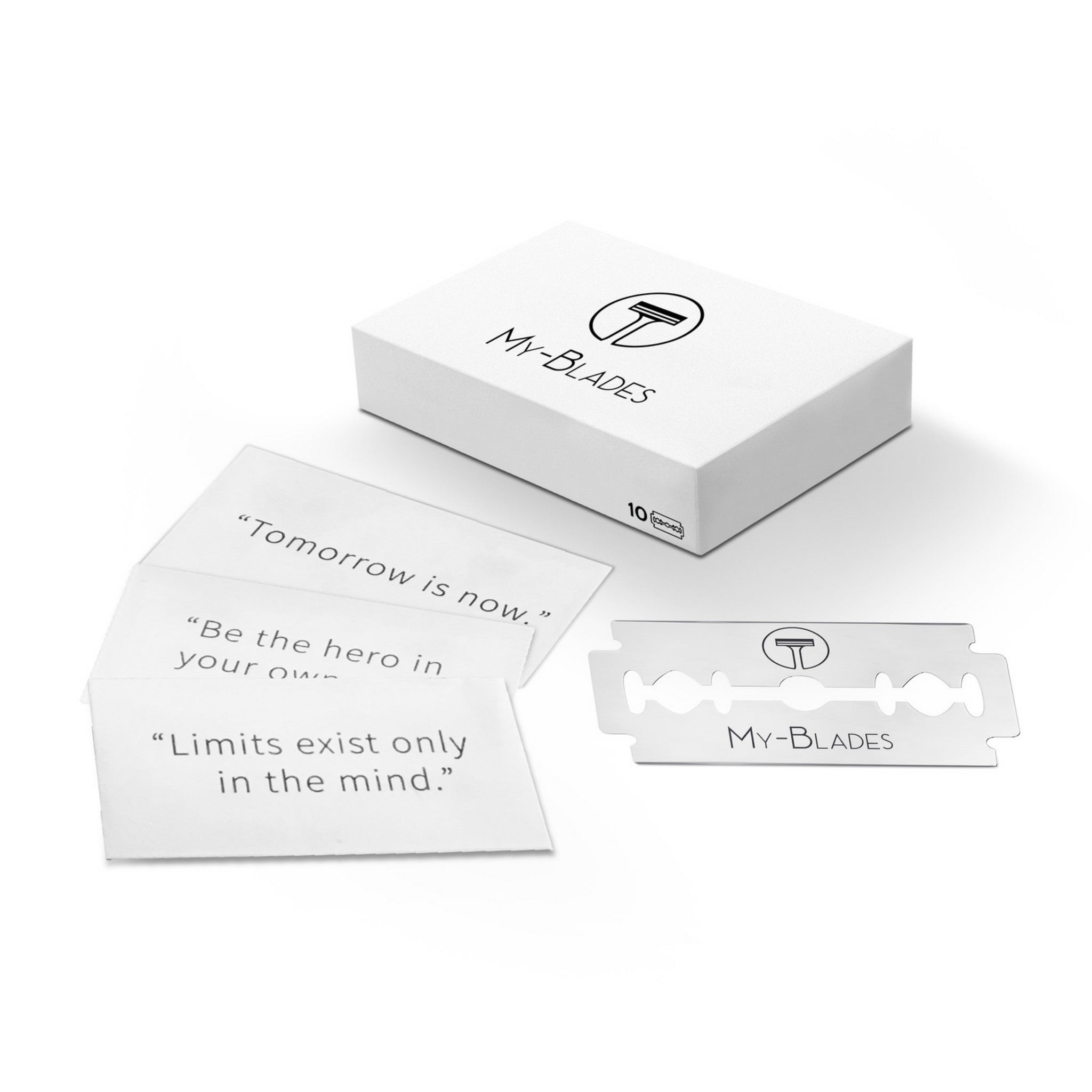 PLATINUM DOUBLE EDGE RAZOR BLADES X20